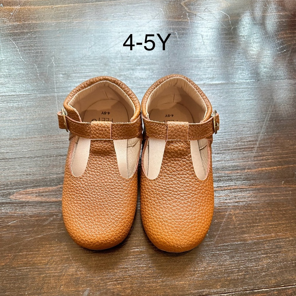 Monkey Feet, Brown, never worn Mary Jane’s
